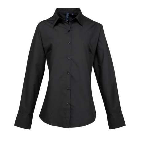 Chemise à manches longues en popeline Supreme Femme personnalisé