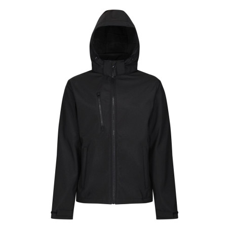 Veste softshell à capuche Venturer à 3 couches personnalisé