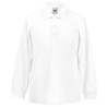 Polo 65/35 à manches longues Enfant personnalisé