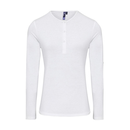 T-shirt Femme manches retroussables Long John personnalisé