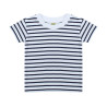 T-shirt à manches courtes rayé personnalisé