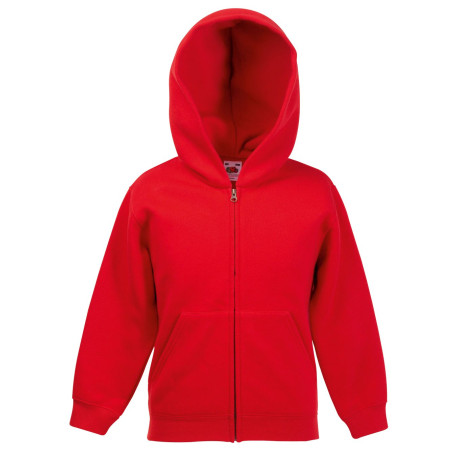 Sweat-shirt zippé à capuche Premium 70/30 Enfant personnalisé