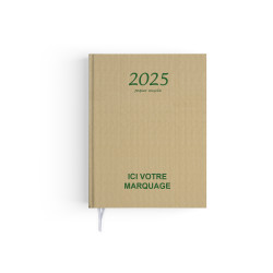 AGENDA EMBOITE VOYAGE KRAFT 2025 - 165X240