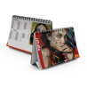 CHEVALET STANDARD 7 FEUILLETS POP'ART 2025 personnalisé