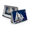 CHEVALET STANDARD 7 FEUILLETS VOILE CLASSIQUE 2025 personnalisé