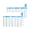 BANCAIRE STANDARD FLORENTIN BLEU 2025 personnalisé