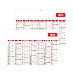 BANCAIRE STANDARD GAMECO ROUGE 2025 personnalisé