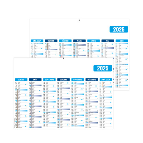 BANCAIRE STANDARD  GAMECO BLEU 2025 personnalisé
