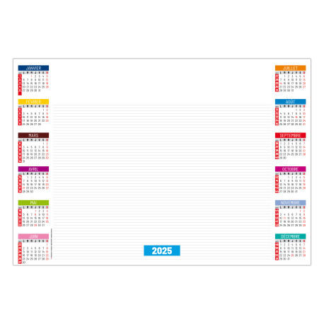 SOUS-MAIN SM BUREAU 2025 - 500X350