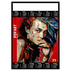 POSTER POP'ART 2025 - 500X700