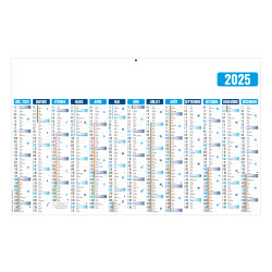 BANCAIRE MAXI ECOMAX BLEU 2025 personnalisé