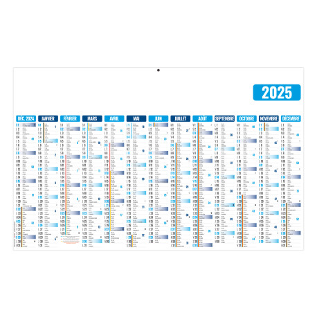 BANCAIRE MAXI ECOMAX BLEU 2025 personnalisé