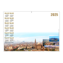 BANCAIRE XXL EFFAÇABLE PLANNING TOUR DU MONDE 2025 personnalisé