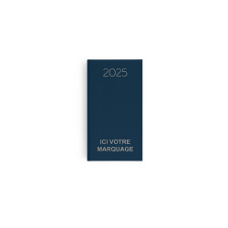 AGENDA EMBOITE MINI NATUREL 2025 - 90X165