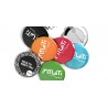 Badge rond à épingle 76 mm vierge ou à personnaliser
