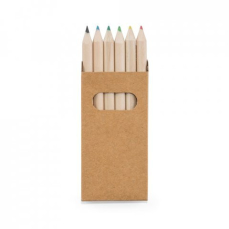 Boîte à crayons de couleurs personnalisé