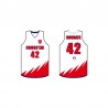 Maillot de sport personnalisable sans manche