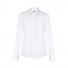 THC BATALHA WOMEN WH. Chemise popeline pour femme MC vierge ou à