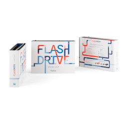 FLASH DRIVE SHOWCASE. Présentoir de clés USB vierge ou à personnaliser