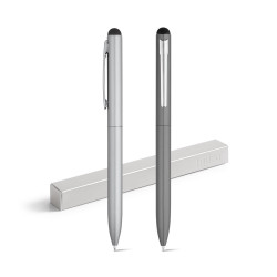 WASS TOUCH. Stylo à bille en aluminium avec pointe tactile personnalisé