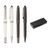 ROYAL. KIt roller et stylo bille en métal vierge ou à personnalis