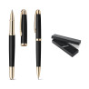 EZEKIEL SET. KIt roller et stylo bille en métal vierge ou à perso