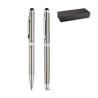 CANNES. KIt roller et stylo bille en métal vierge ou à personnali