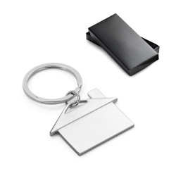 ULRICH. Porte-clés en métal personnalisé