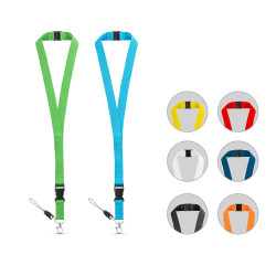 MURRAY. Lanyard vierge ou à personnaliser