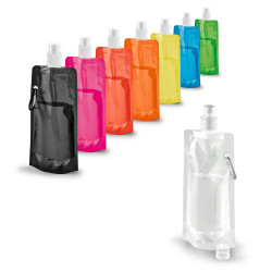 Gourde pliable vierge ou à personnaliser