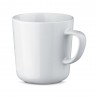 MOCCA WHITE. Mug en céramique de 270 ml vierge ou à personnaliser