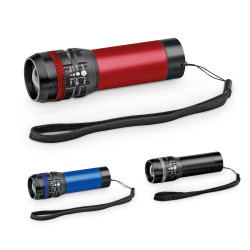 ZOOMIN. Lampe de poche en aluminium personnalisé