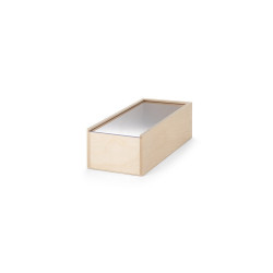 BOXIE CLEAR M. Boite en bois M vierge ou à personnaliser