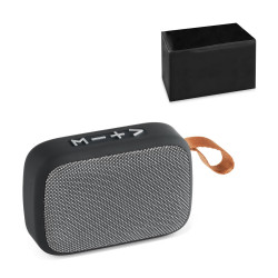 GANTE. Haut-parleur portable avec microphone vierge ou à personnaliser