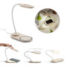 OZZEL. Lampe de bureau avec chargeur sans fil (Fast, 10W) vierge