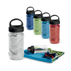 ARTX PLUS. Serviette de sport avec bouteille vierge ou à personnaliser