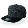 Casquette 6 pans visière plate vierge ou à personnaliser