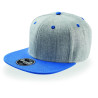 Casquette 6 pans visière plate vierge ou à personnaliser - Express et pas cher