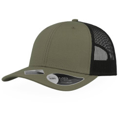 Casquette en coton et polyester recyclé vierge ou avec votre logo