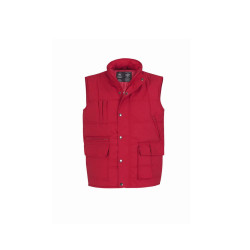 Bodywarmer multi-poches polycoton vierge ou à personnaliser