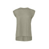 Tee-shirt femme manches roulées personnalisé