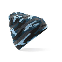 Bonnet à revers camouflage vierge ou à personnaliser