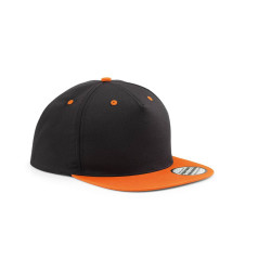 Casquette 5 pans avec visière contrastée vierge ou à personnaliser - Express et pas cher