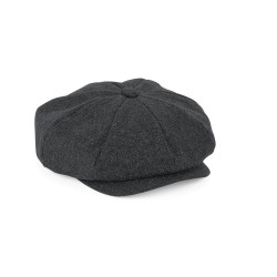 Casquette gavroche en laine Melton vierge ou avec votre logo