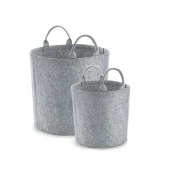 Panier en polyester feutrine vierge ou à personnaliser - Express et pas cher