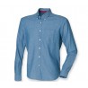 Chemise chambray vierge ou à personnaliser - Express et pas cher