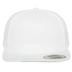 Casquette 5 pans Snapback vierge ou avec votre logo