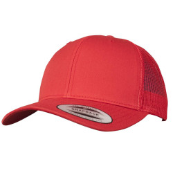 Casquette visière incurvée style trucker vierge ou avec votre logo