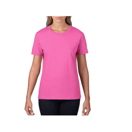 Tee-shirt femme col rond 185 vierge ou à personnaliser - Express et pas cher
