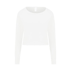 Sweat femme court personnalisé